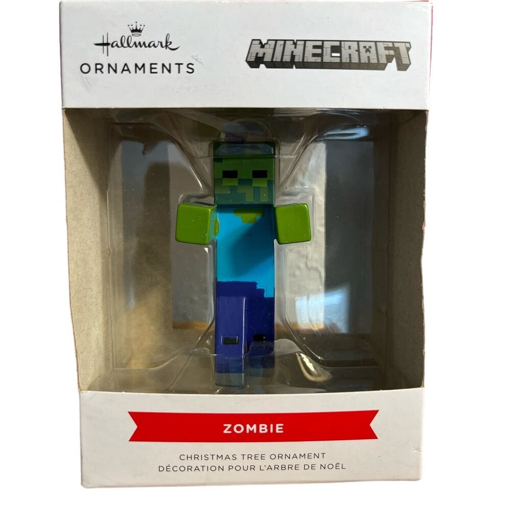 HALLMARK ORNAMENTS MINECRAFT ZOMBIE Hallmark Christmas Tree Ornament